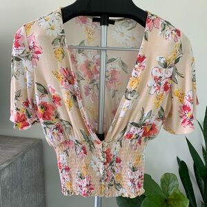 Forever 21 Floral Print Top